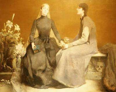 Meditation 1889 by Romanticism