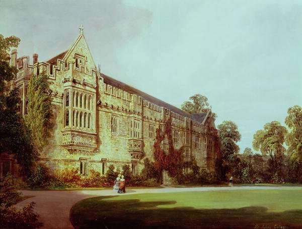 St Johns College Oxford by Romanticism