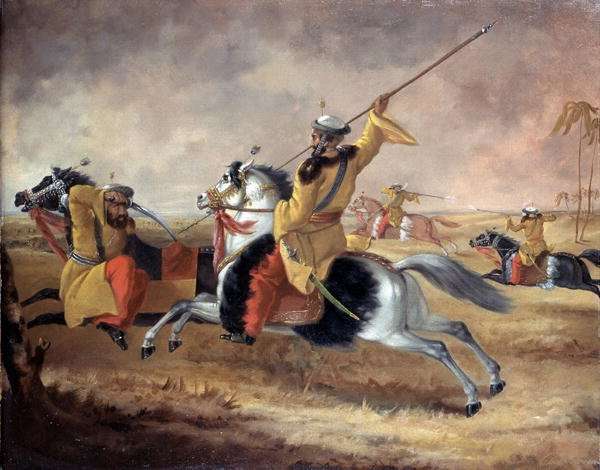 Skinners Horse at Exercise 2 by Romanticism