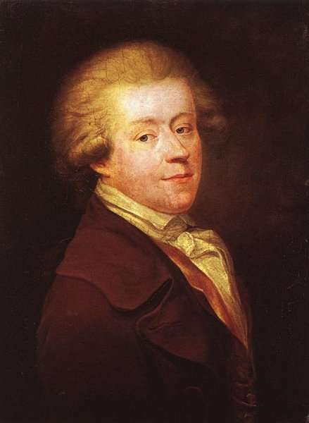 Self-portrait 1785 by Romanticism
