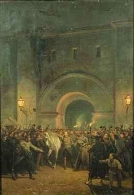 Liberation of Political Prisoners from the Mazas Prison by Romanticism