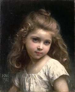 Portrait of a Young Girl by Romanticism