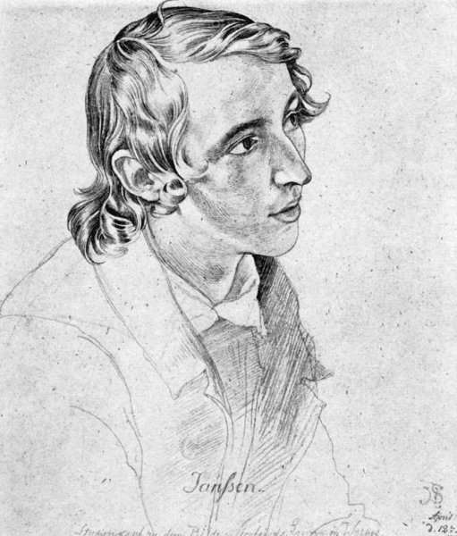 Portrait of Victor Emil Jansen by Romanticism