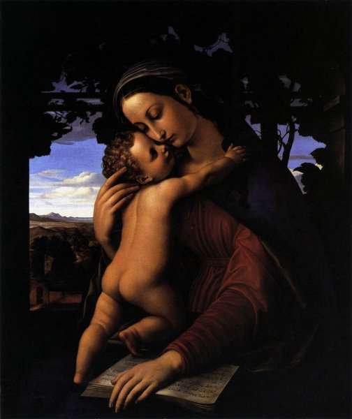 Madonna and Child 1820 by Romanticism