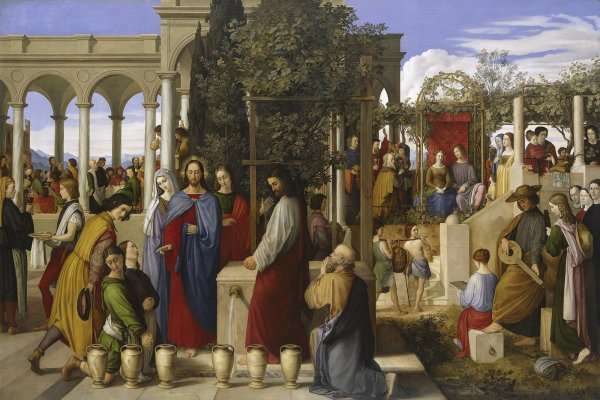 The Wedding Feast at Cana 1819 by Romanticism
