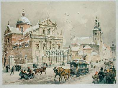 Church of SS Peter and Paul Krakow by Romanticism
