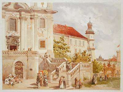 Church of SS Michael and Paulin Krakow by Romanticism