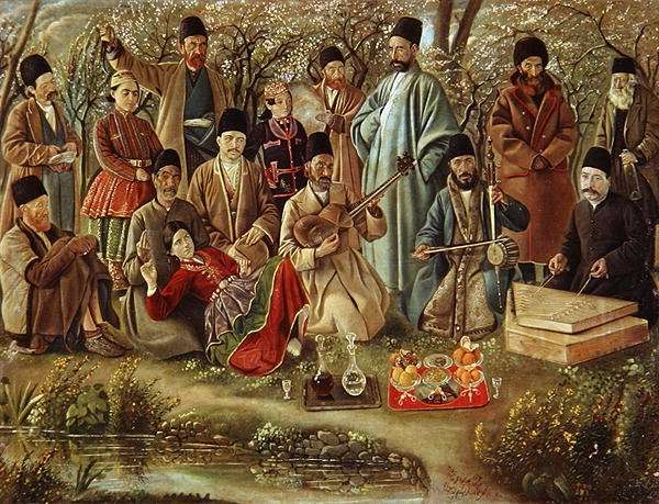 Persian Musicians by Romanticism