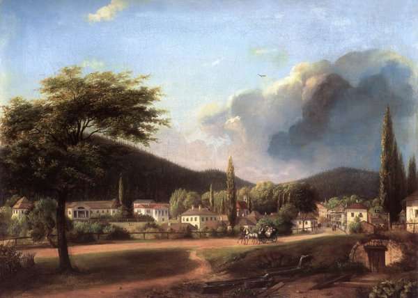 View of Bartfa by Romanticism