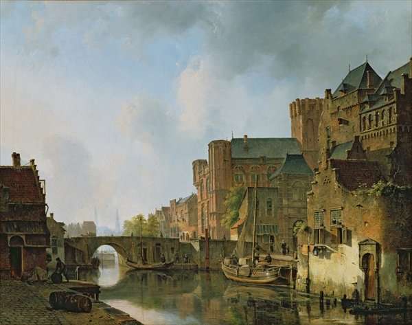 Townscape by Romanticism