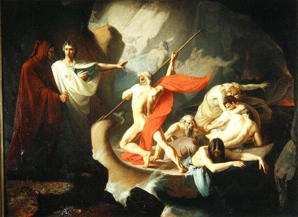 Charon Conveying the Souls of the Dead across the Styx, 1860 by Romanticism