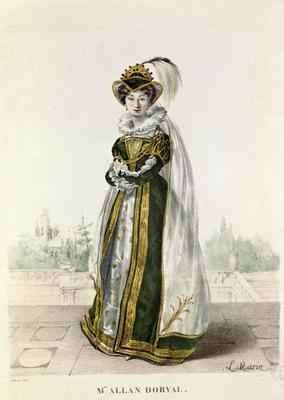 Marie Dorval 1798-1849 in Marion Delorme by Romanticism