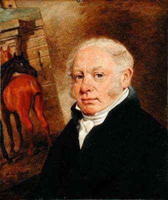 Portrait of Ben Marshall 1767-1835 by Romanticism