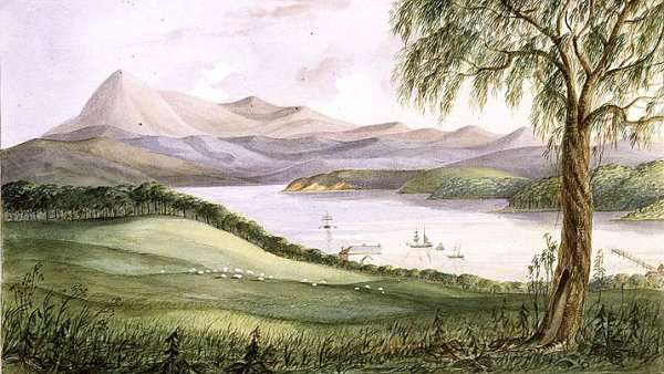 Twofold Bay, New South Wales, c.1860 by Romanticism
