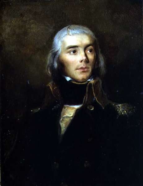 Portrait of Jacques Etienne Joseph Alexandre Macdonald 1765-1840 in the Uniform of an Aide-de-Camp in 1792, 1834 by Romanticism