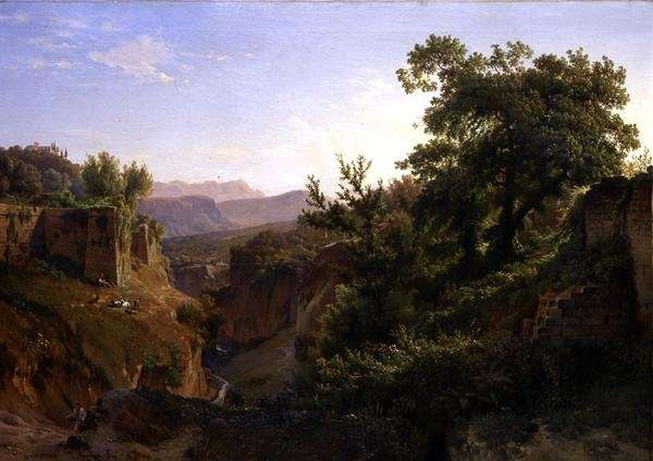 A Valley near Sorrento by Romanticism