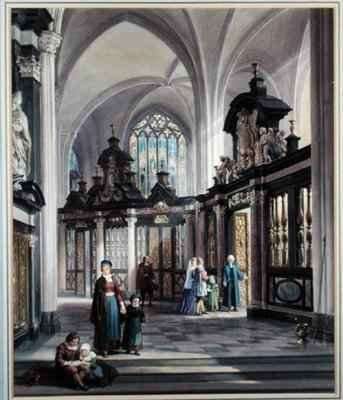 St Bavon Ghent by Romanticism