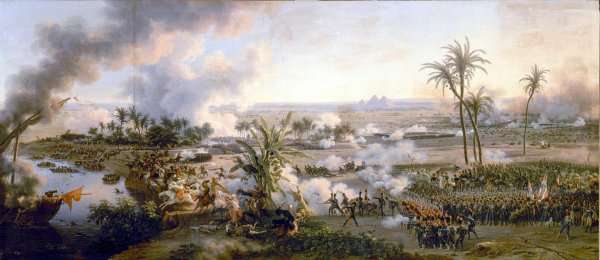 Battle of the Pyramids 3 by Romanticism