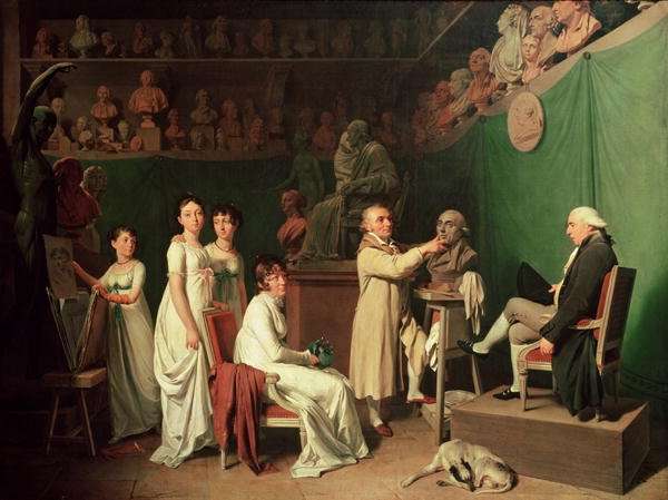 Jean Antoine Houdon by Romanticism