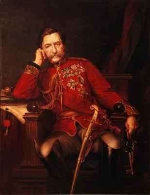 Portrait of Robert Lord Napier of Magdala 1810-90 by Romanticism