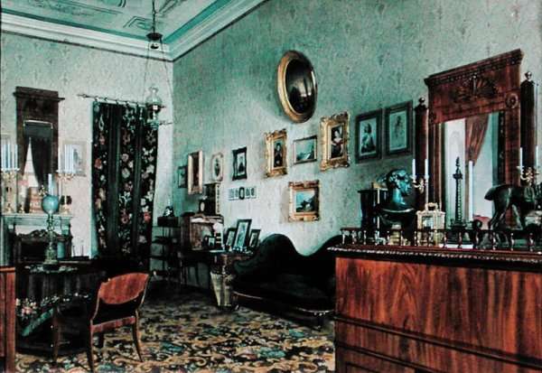 Mikhail Obreskoffs Office, 1848 by Romanticism