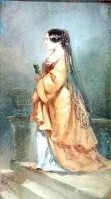 Portrait of George Sand 1804-76 1849 by Romanticism