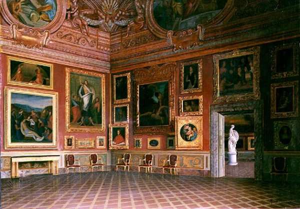 Interior in the Medici Palace by Romanticism