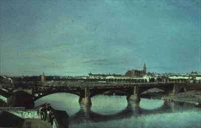A View of Seville by Romanticism