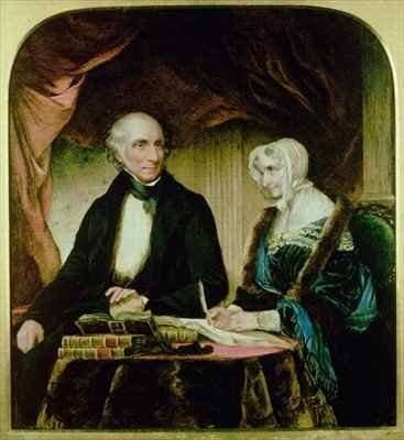Portrait of William and Mary Wordsworth by Romanticism