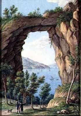 View in Southern Italy by Romanticism