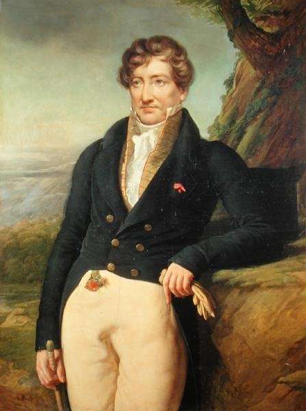 Portrait of the French Zoologist and Paleontologist, Georges Cuvier 1769-1832 by Romanticism