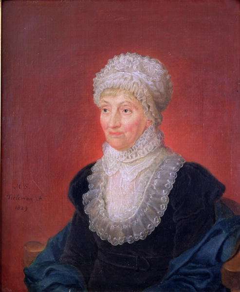 Caroline Herschel 1750-1848, 1829 by Romanticism