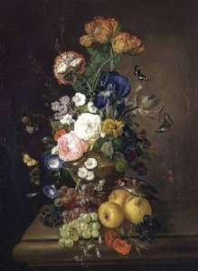 Vase of Flowers by Romanticism
