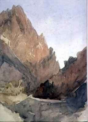 The Gate of the Desert by Romanticism