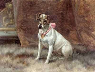 The Pink Bow by Romanticism