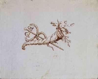 Drawing from Michael Faradays scrapbook 7 by Romanticism