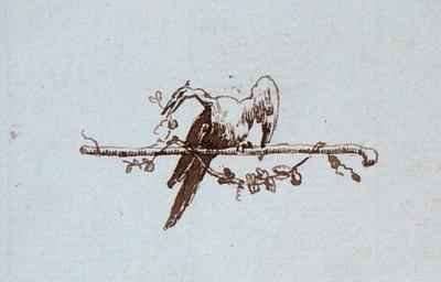 Drawing from Michael Faradays scrapbook 23 by Romanticism