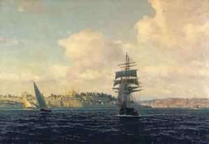 A View of Constantinople by Romanticism