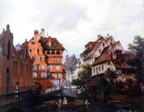 Rue des Tanneurs Colmar by Romanticism