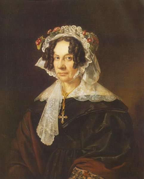 Konkolyne arckepe, 1837 by Romanticism