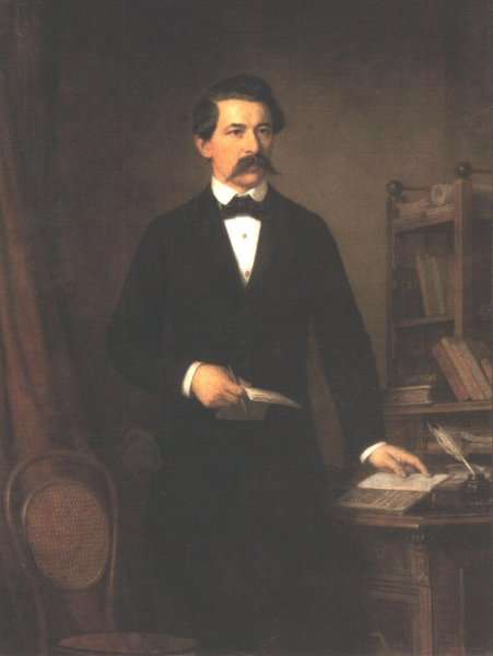 Arany János portréja, 1884 by Romanticism