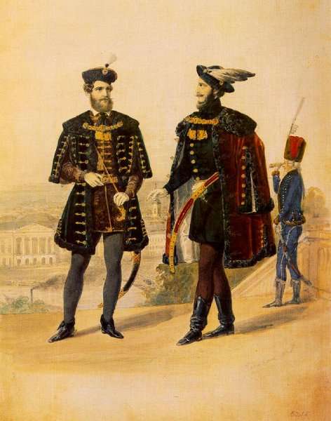 Nemzeti divatkep, 1846 by Romanticism