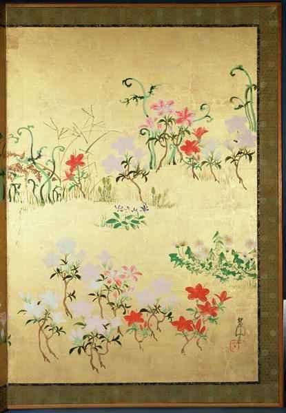 Flowers of the seasons by Romanticism