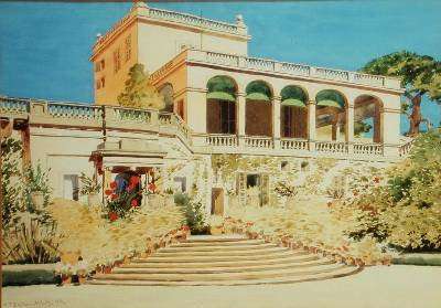 San Anton Palace Malta by Romanticism