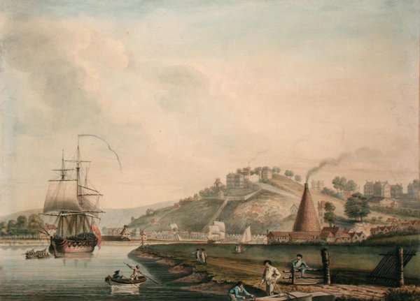 Clifton from the River Avon by Romanticism