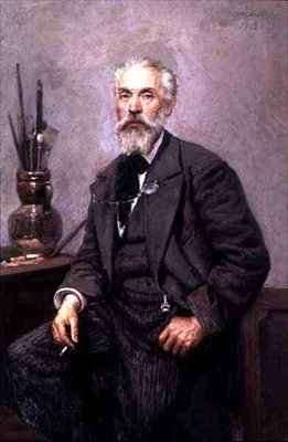 Portrait of Konstantin Apollonovich Savitsky 1844-1905 by Romanticism