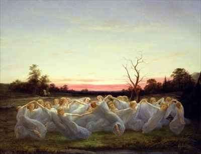Fairies of the Meadow by Romanticism