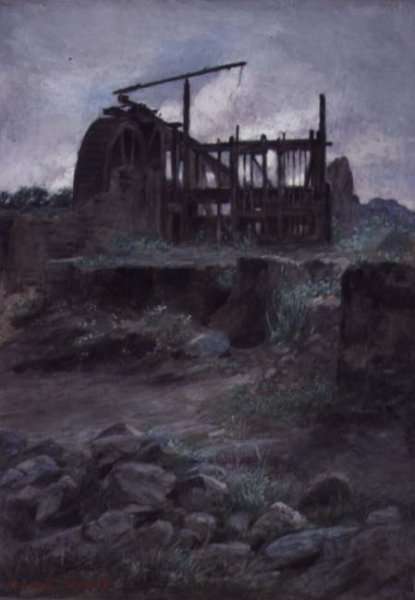A Cornish Tin Mine by Romanticism
