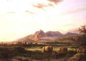 Bringing in the Harvest by Romanticism