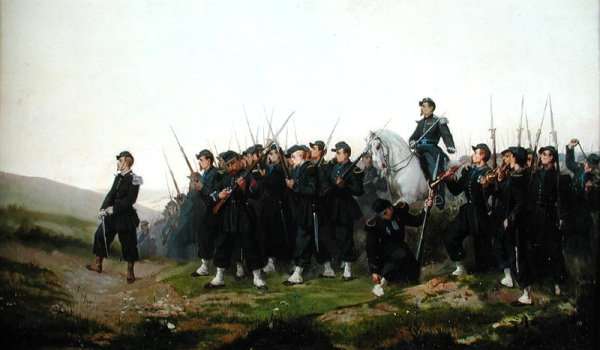 The Morning Before the Attack by Romanticism